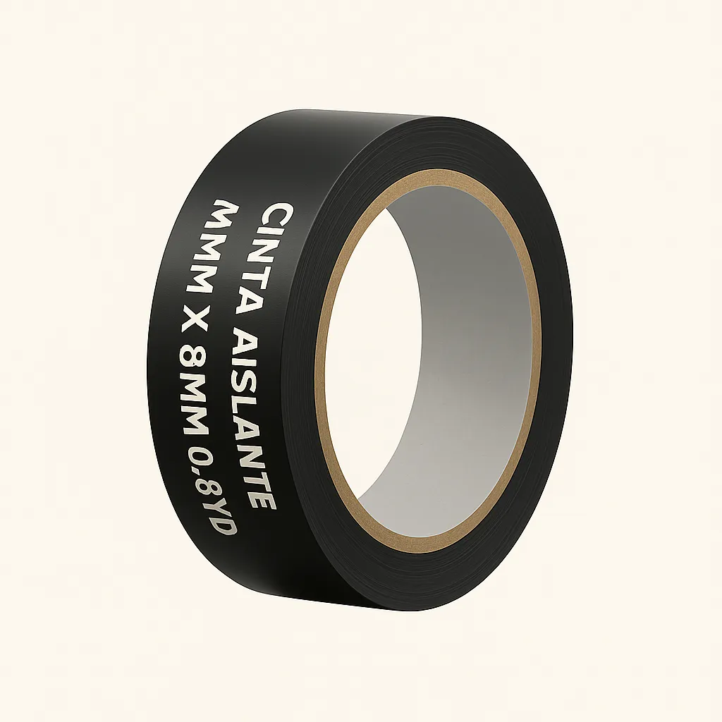 CINTA AISLANTE PVC 19MM X 8MTS X 0.15MM 9.8YD