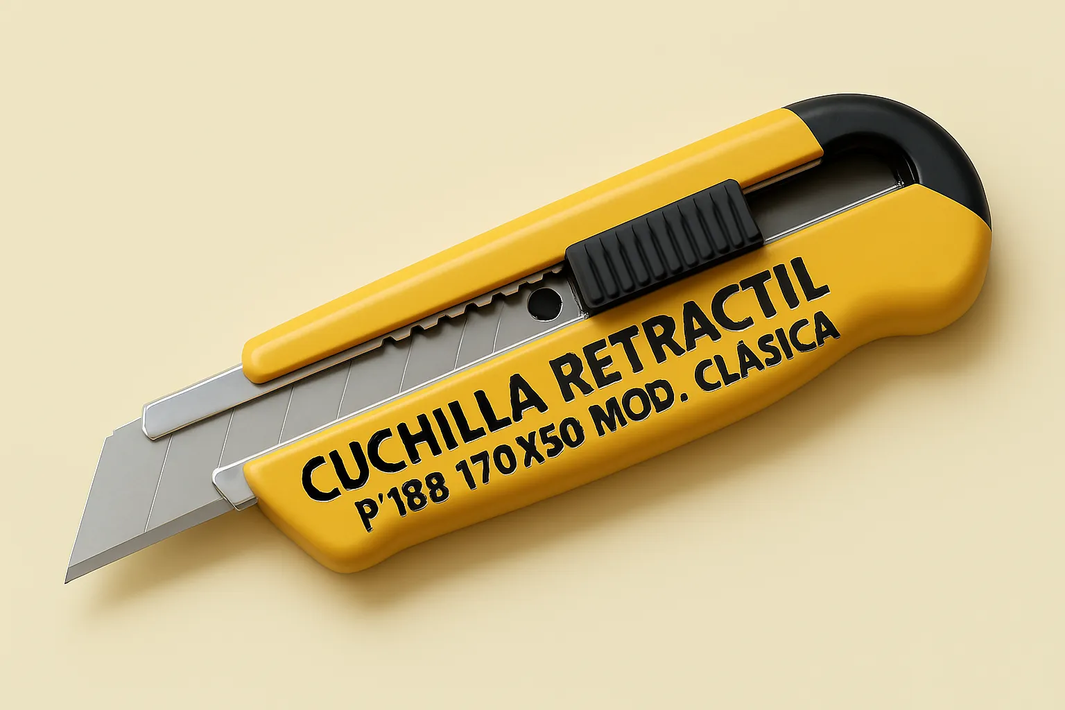  CUCHILLA RETRACTIL 18MM P188 170X50 MOD. CLASICA