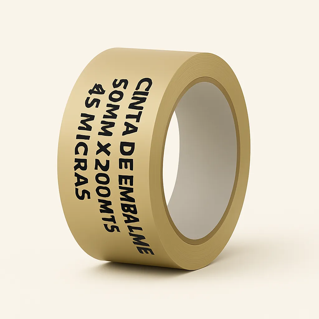 CINTA DE EMBALAJE 50MM - 200MTS 45 MICRAS