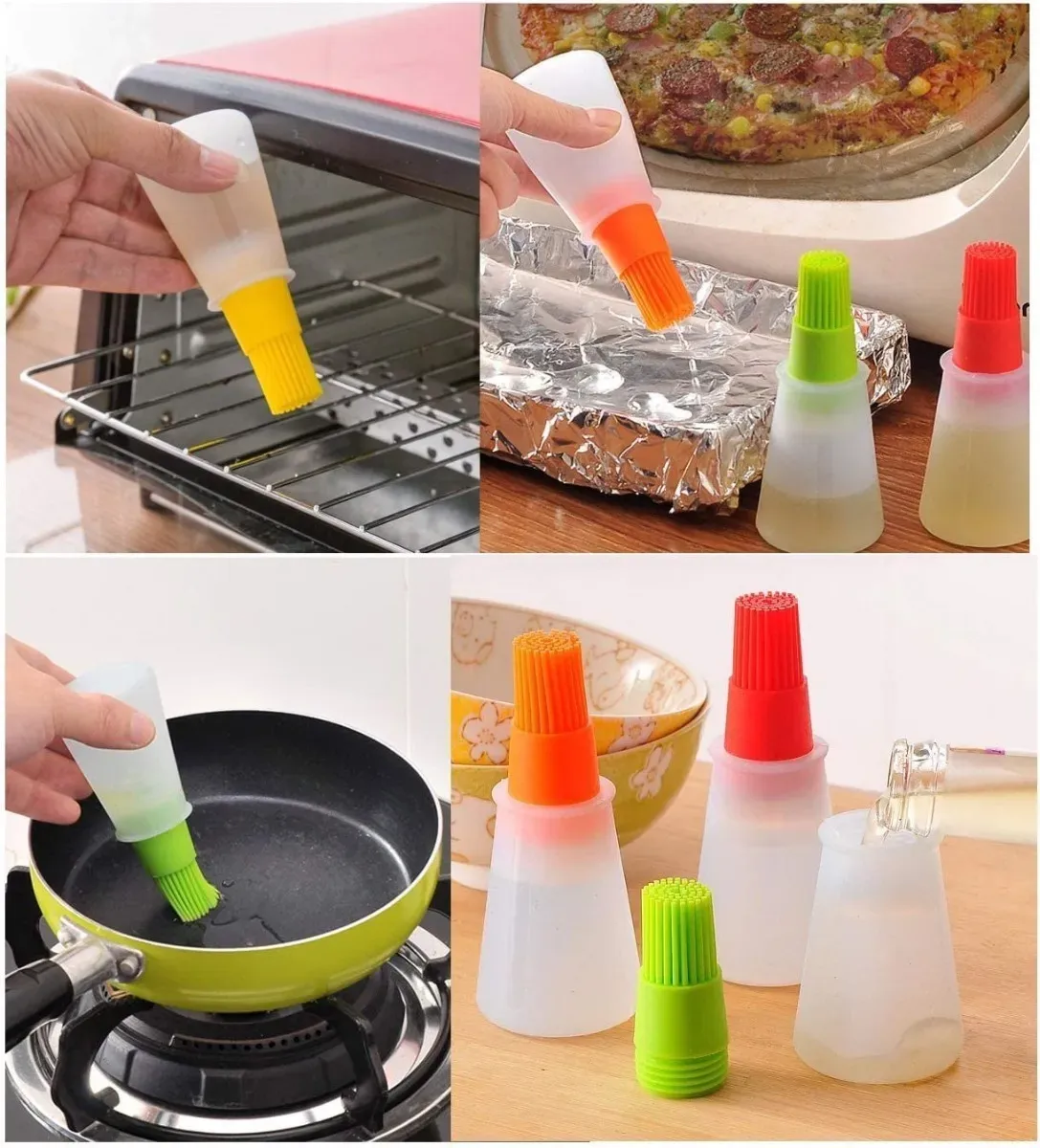 Aceitero recargable silicona 
