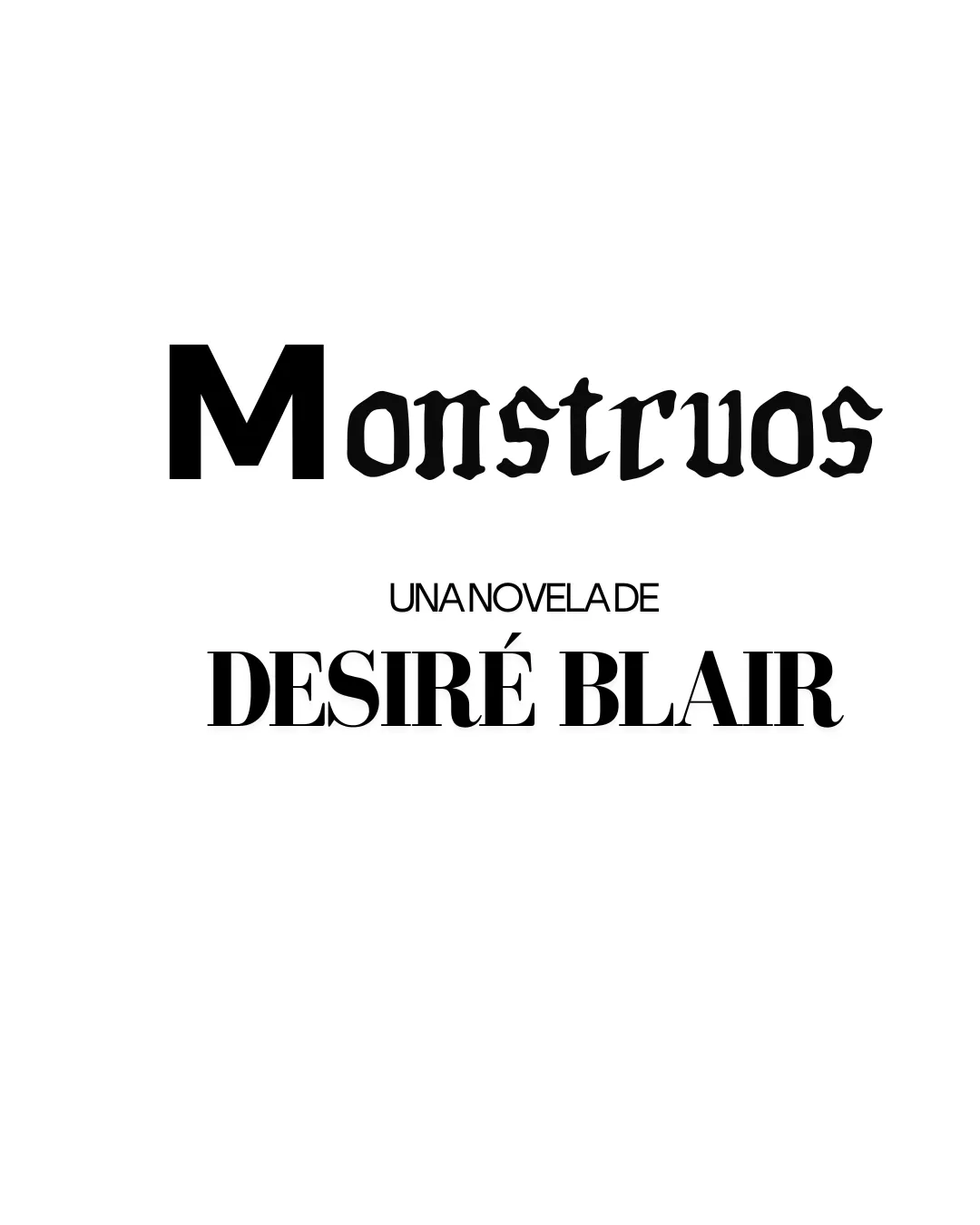 MONSTRUOS [epub/digital]