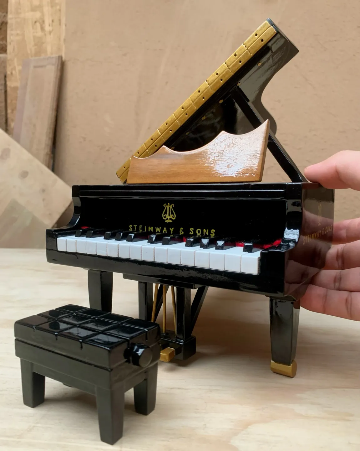 Steinway and sons - modelo B 