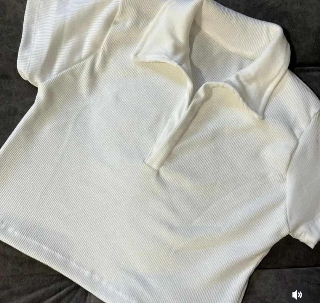 Top basico camisero