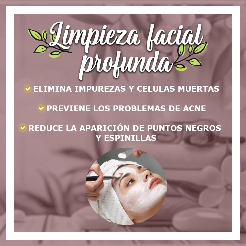 Limpieza facial profunda