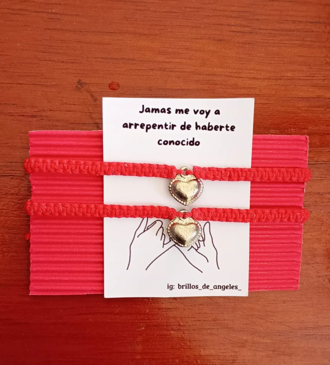 Pulseras para compartir 