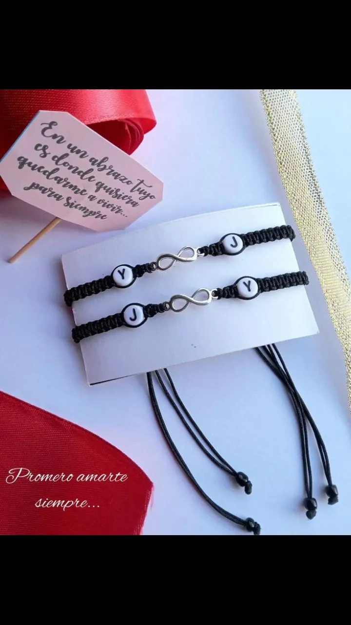 Pulseras de hilo encerado 