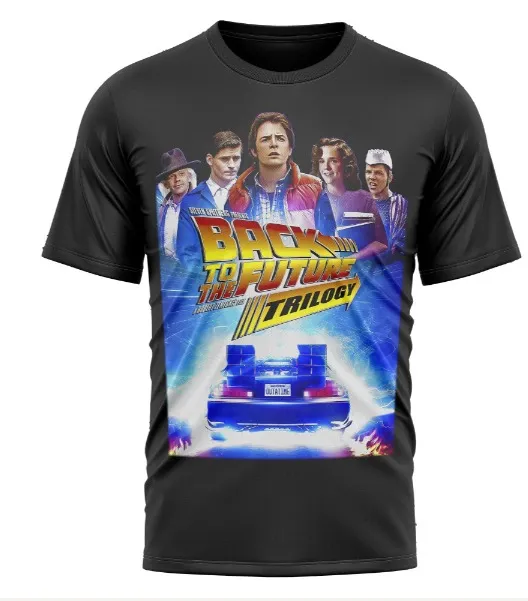 REMERA VOLVER AL FUTURO AUTO