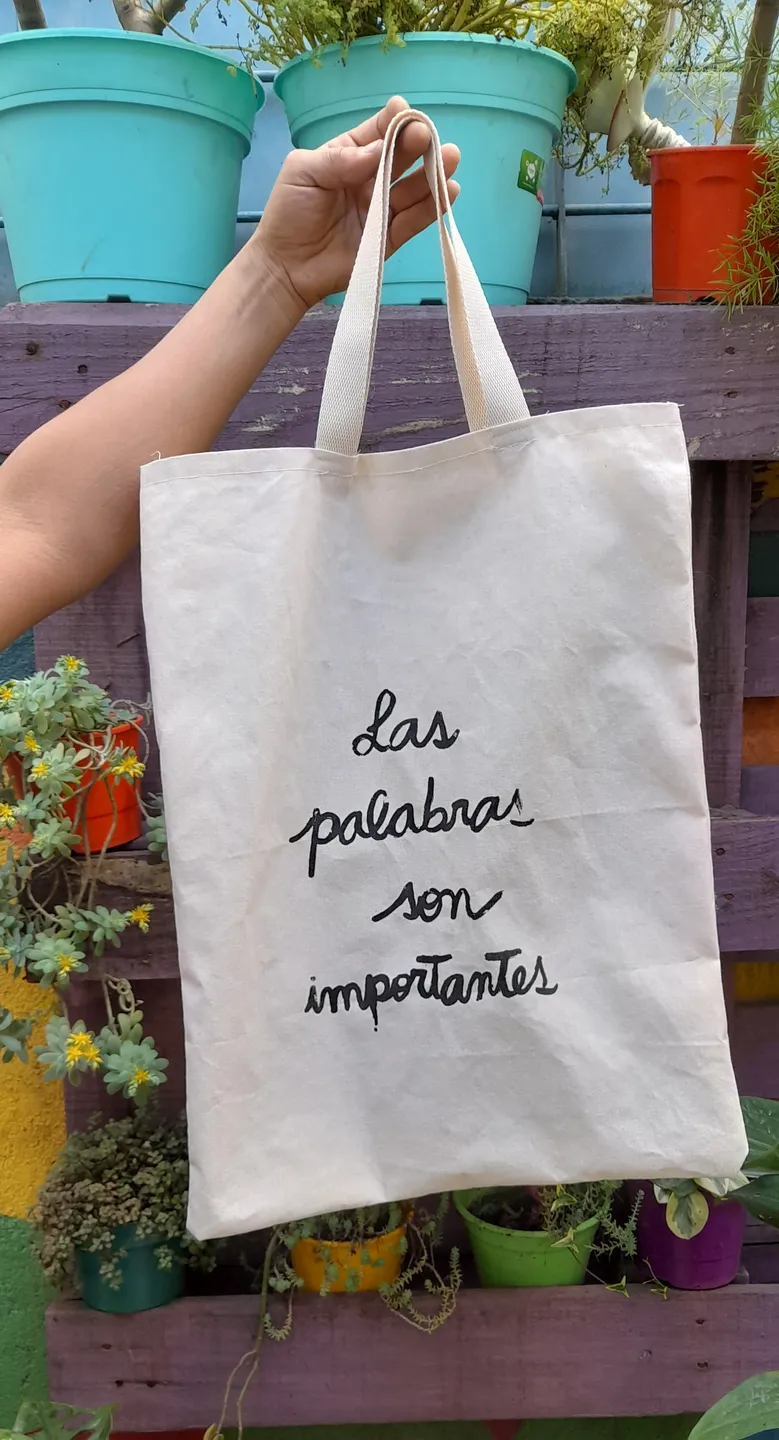 Totebag Las palabras 
