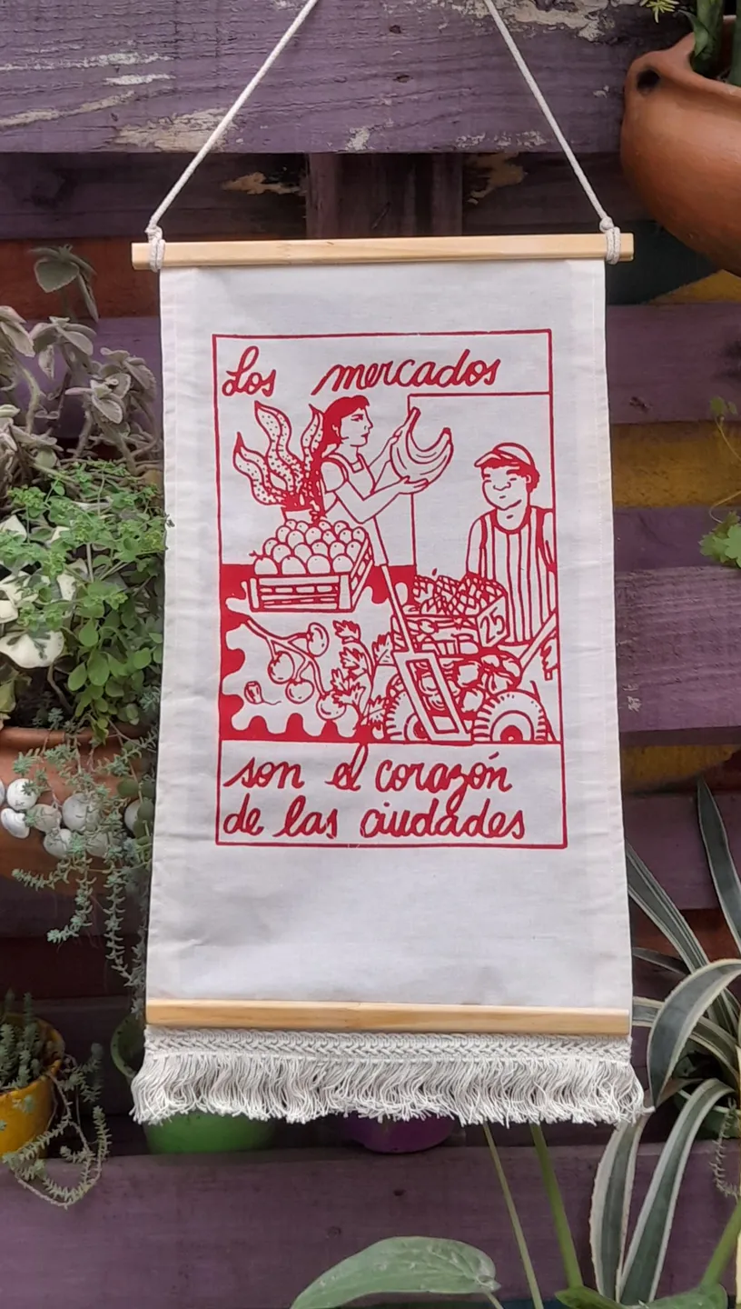 Serigrafia "Los Mercados"