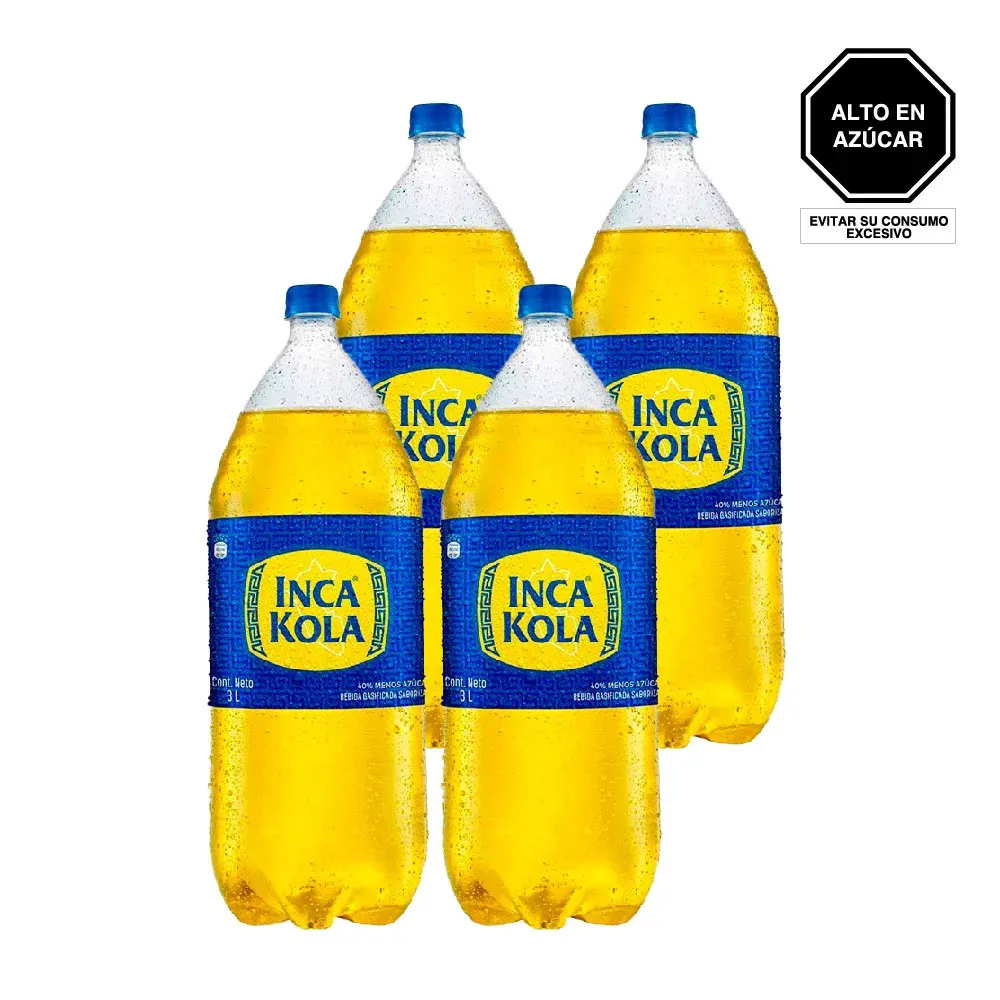 inca-kola 3L x4 unidades