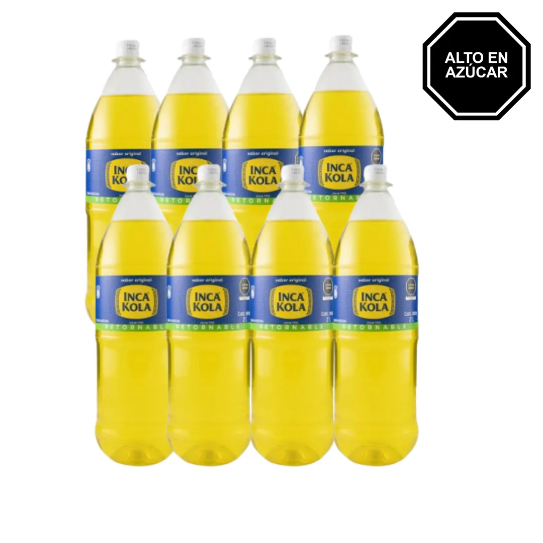 inca-kola 2.5L retornable x8 unidades