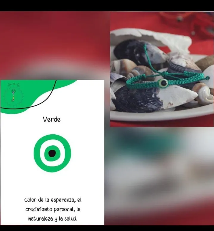 Ojo turco verde 