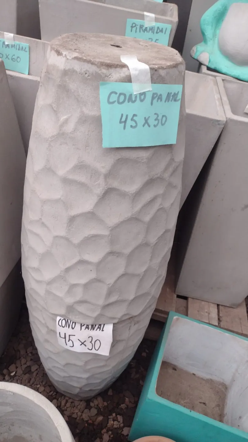 Maceta Cono Panal
