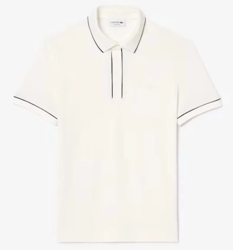 Polo Lacoste Paris Blanco