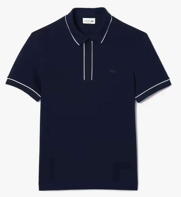 Polo Lacoste camisero Azul Navy