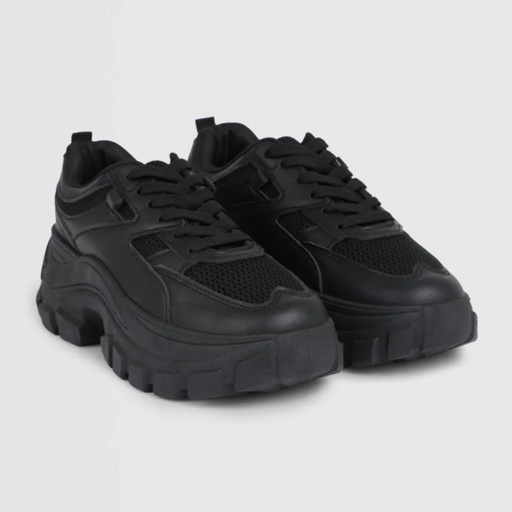 Zapatillas Urbanas Malabar Para Mujer Intro Negro