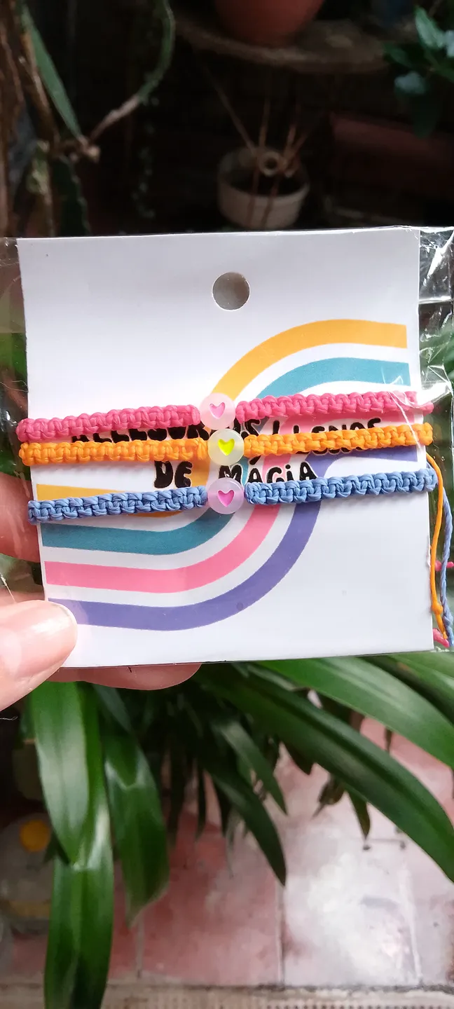 Pulseras para compartir | x3 