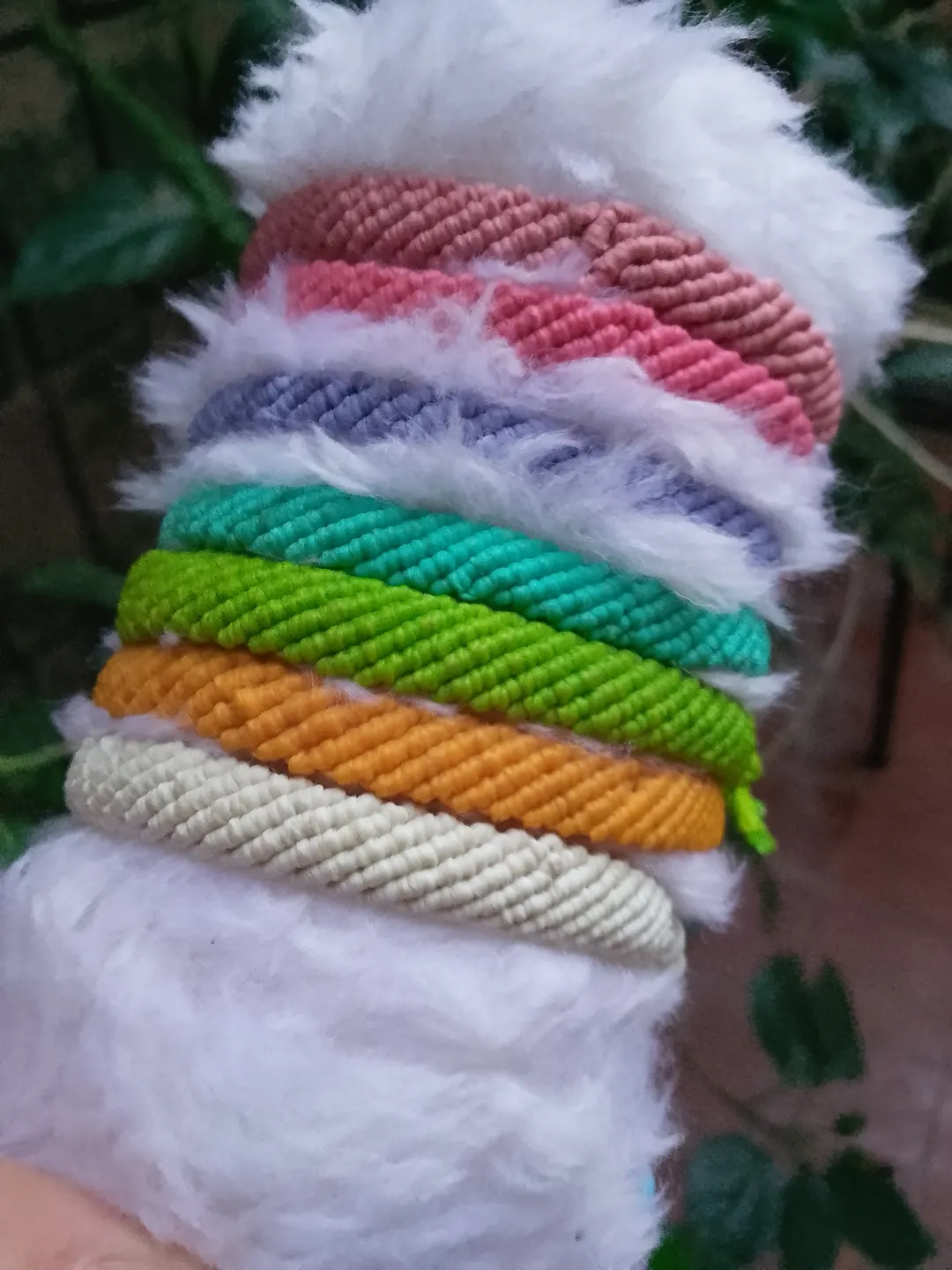 Pulseras tejidas | simples finas