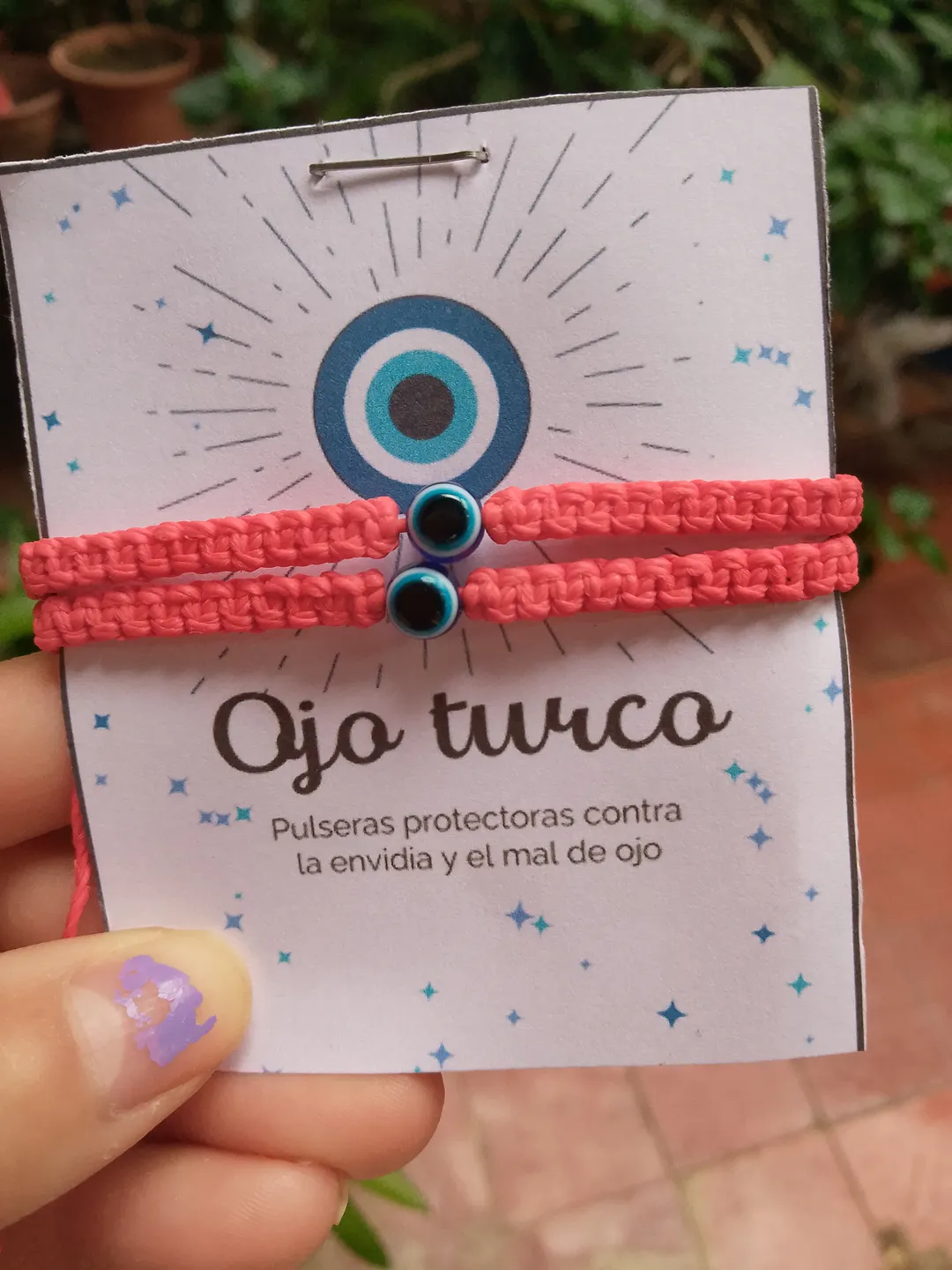 Pulseras para compatir | ojo turco 