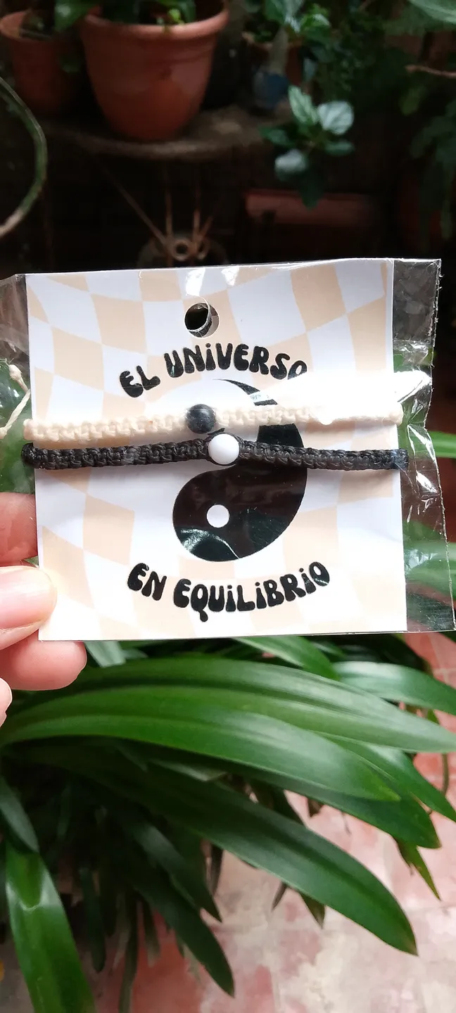 Pulseras yin y yang 