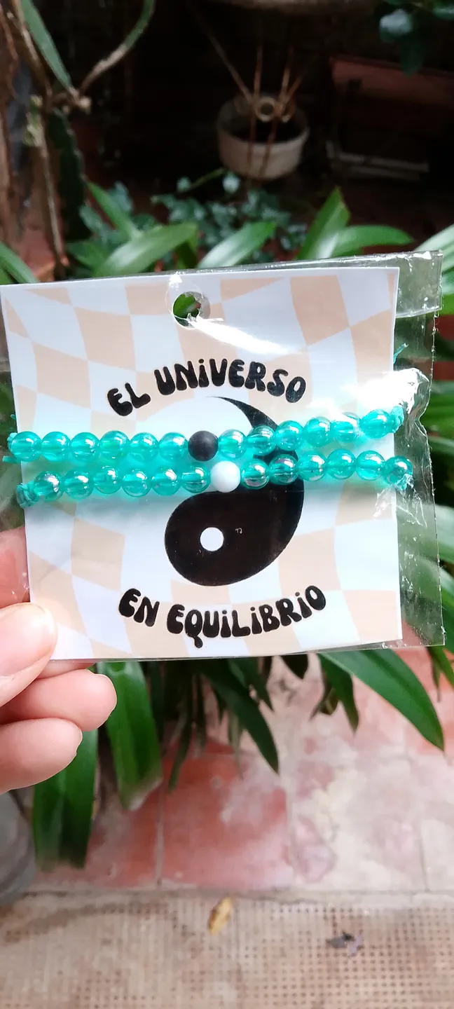 Pulseras yin y yang jade