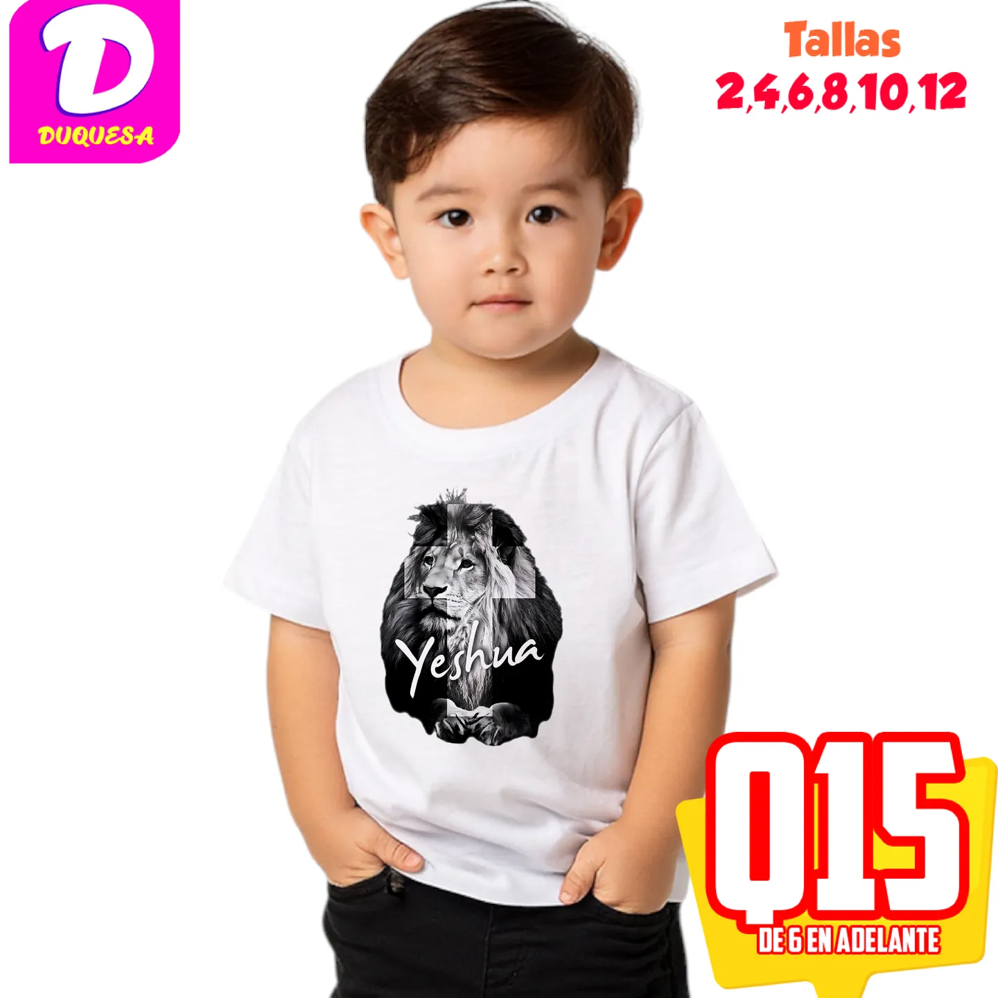 Niños tallas 2,4,6,8,10,12