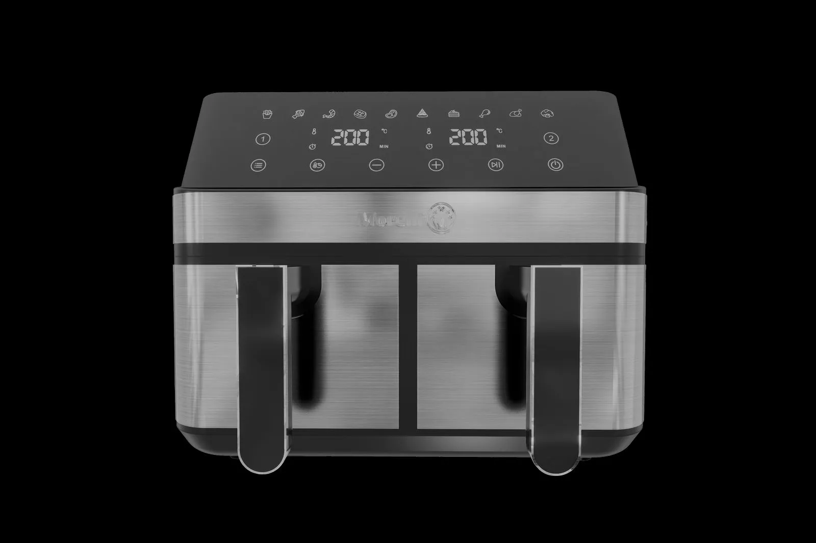 Freidora de aire Morelli DUO 4+4 lts