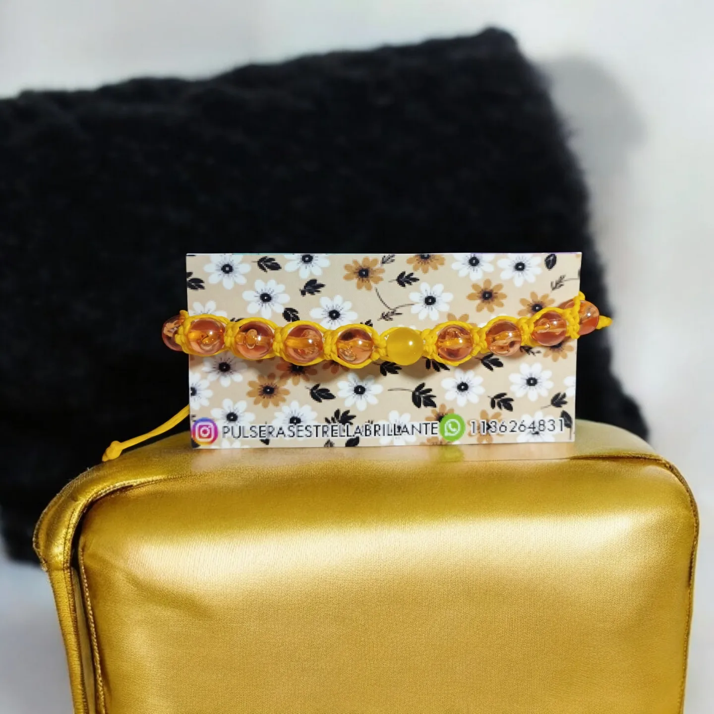 Pulseras estrella brillante 