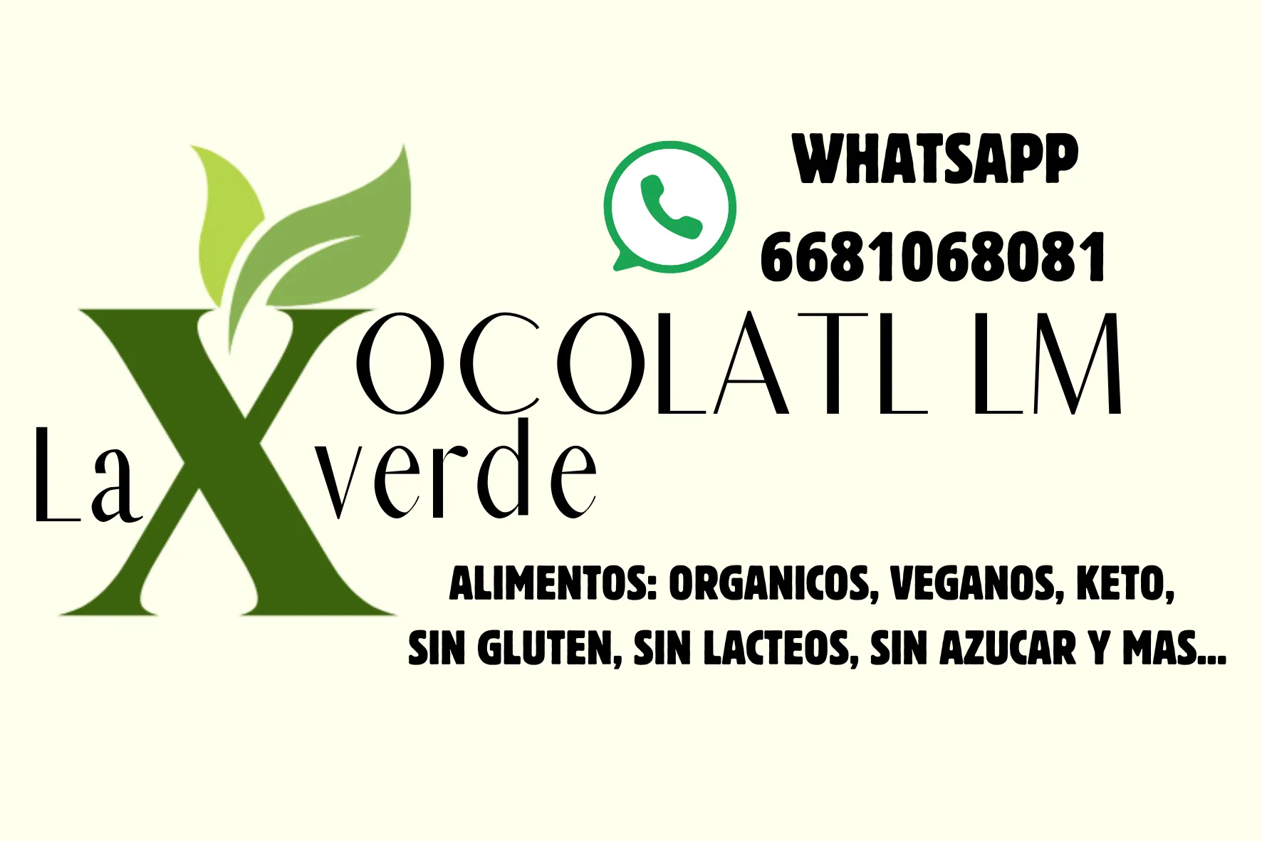La X verde