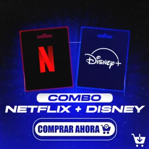 Combo Netflix + Disney 