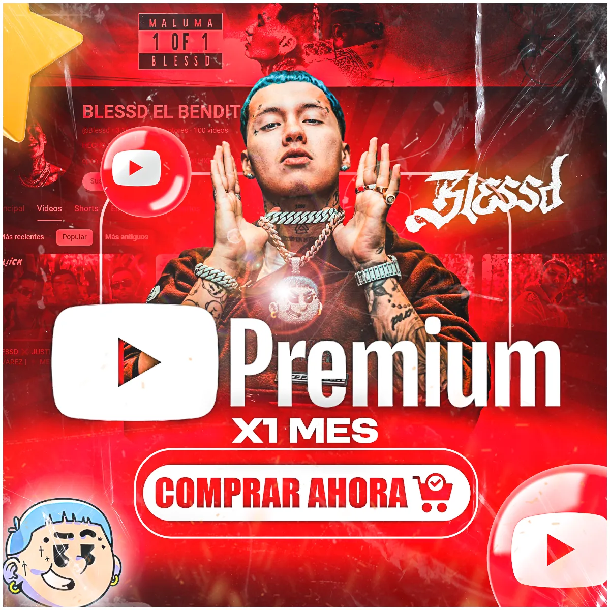 Youtube X1 - 2 - 3 Meses