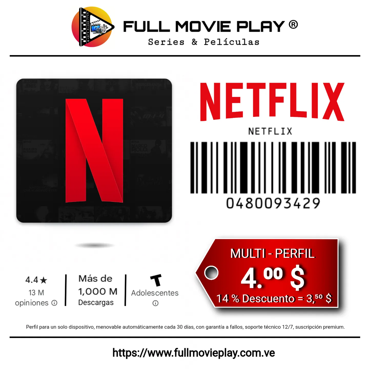 Perdil: NETFLIX 