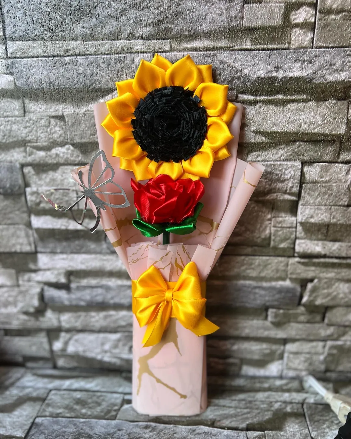 Girasol + Rosa Eterna 🌻🌹