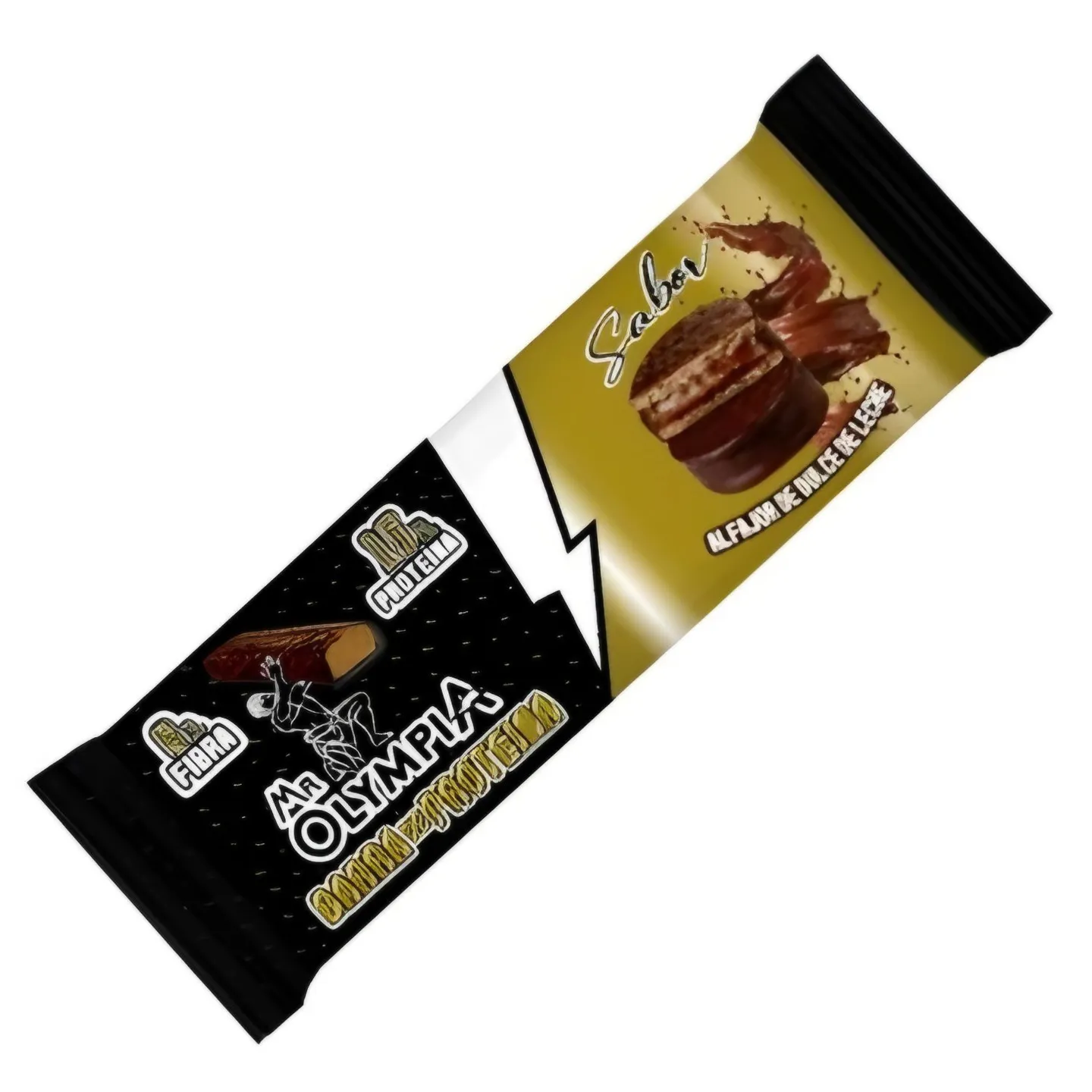 BARRA PROTEICA MR OLYMPIA SABOR ALFAJOR DE DULCE DE LECHE