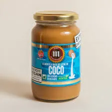 DULCE VEGANO SIN AZUCAR A BASE DE LECHE DE COCO 