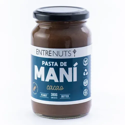 Pasta De Maní Entrenuts Cacao