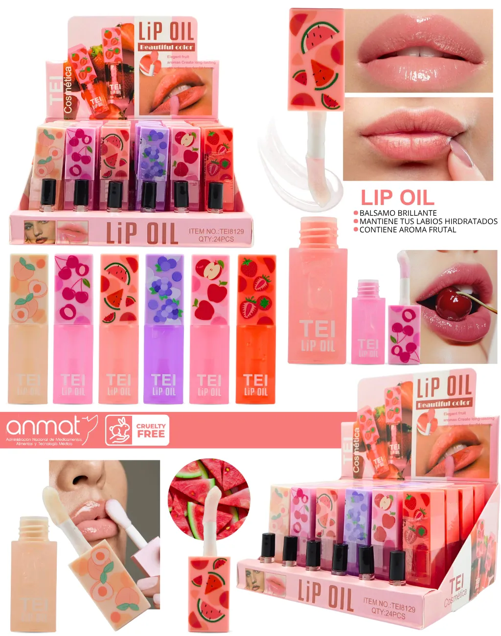Labial Liquido Lip Oil Beautiful Color TEI